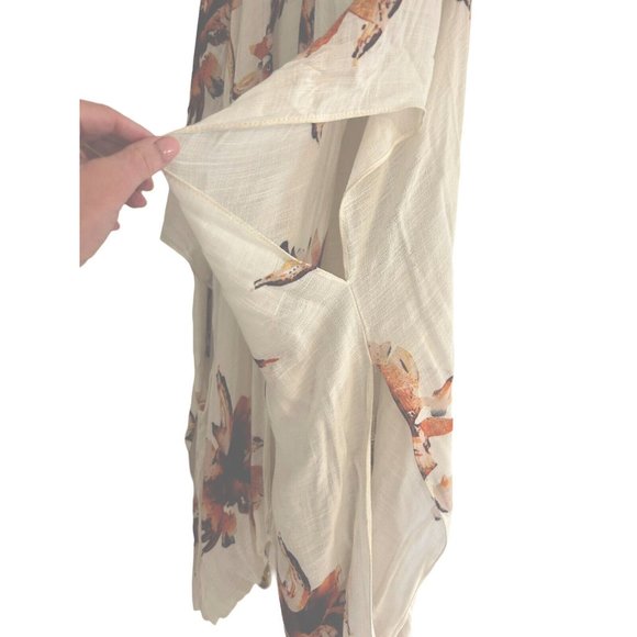 Kimono Style Pullover Top Floral One Size - Picture 3 of 3